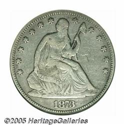 1873 50C Open 3, No Arrows Fine 15 ANACS. Althoug