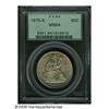 Image 1 : 1875-S 50C MS64 PCGS. Sharply struck with attract