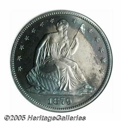1879 50C PR66 NGC. An originally toned superb exa