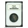 Image 3 : 1879 50C PR66 NGC. An originally toned superb exa
