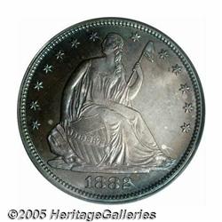 1882 50C PR66 PCGS. This is a bright, shimmering 