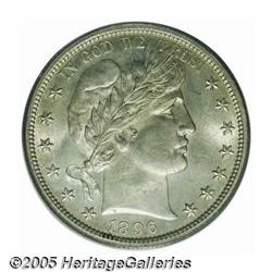 1896-S 50C MS64 PCGS. The 1896-S is every bit as 