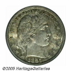 1897-S 50C MS64 PCGS. A well documented scarcity 