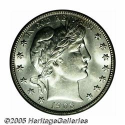 1903-S 50C MS64 PCGS. Both sides are completely b