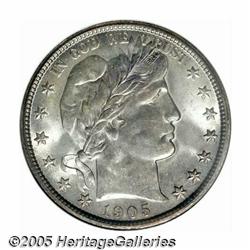 1905-O 50C MS64 NGC. Mostly brilliant with charac