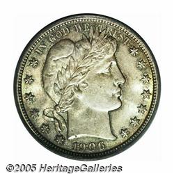 1906-S 50C MS64 PCGS. Many of the Barber Half Dol
