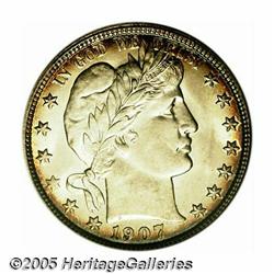 1907-S 50C MS65 NGC. The 1907-S is one of the tru