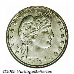 1913-D 50C MS65 NGC. The present '13-D Half is th