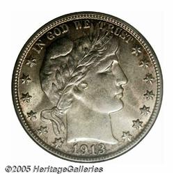 1913-D 50C MS66 NGC. Ex: T. Price Collection. Alt