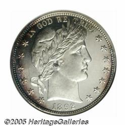 1892 50C PR65 Cameo NGC. This is an awe-inspiring