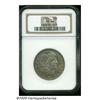 Image 3 : 1894 50C PR66 NGC. Splashes of milky olive-gold a