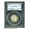 Image 3 : 1897 50C PR66 PCGS. For the grade, this is remark