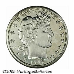 1906 50C PR66 NGC. Bright, watery mirrors are com