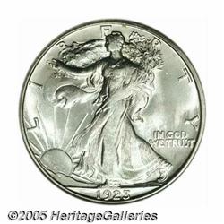 1923-S 50C MS64 PCGS. Bright mint luster covers b