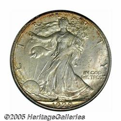 1929-S 50C MS65 NGC. This lustrous Walker has it 