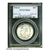 Image 1 : 1935-D 50C MS65 PCGS. A shimmering-white example 