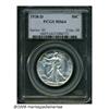 Image 1 : 1938-D 50C MS64 PCGS. Brilliant surfaces radiate 