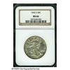 Image 1 : 1942-S 50C MS66 NGC. Typically slightly soft over