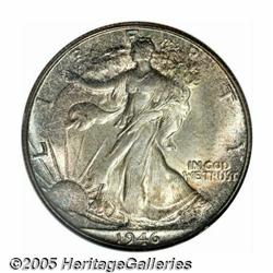 1946-S 50C MS67 S NGC. A gorgeously toned Superb 