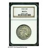Image 3 : 1946-S 50C MS67 S NGC. A gorgeously toned Superb 