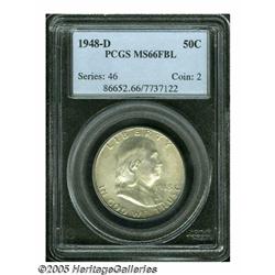 1948-D 50C MS66 Full Bell Lines PCGS. Typically s