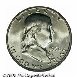 1950-D 50C MS66 Full Bell Lines NGC. An almost fu