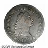 1795 S$1 Flowing Hair, Three Leaves VF30 NGC. B-6