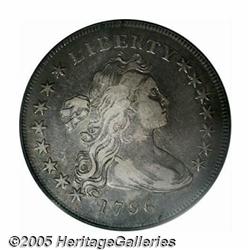 1796 S$1 Small Date, Large Letters VF25 PCGS. B-4