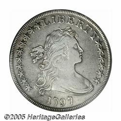 1797 S$1 10x6 Stars VF35 ICG. B-3, BB-71, R.2. Ge