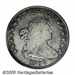 1798 S$1 Large Eagle VF20 PCGS. B-15, BB-112, R.3