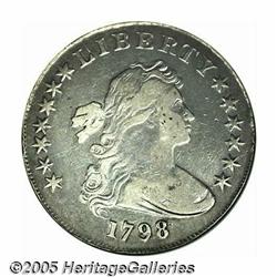 1798 S$1 Large Eagle VF30 ANACS. B-10, BB-109. R.