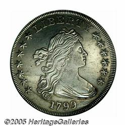 1799 S$1 --Cleaned--ANACS. AU Details, Net XF45. 