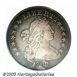 1799 S$1 Irregular Date VF20 PCGS. B-15, BB-152, 