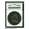Image 3 : 1799 S$1 Irregular Date VF30 ANACS. B-13, BB-151,