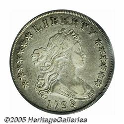 1799/8 S$1 13 Stars Reverse VF30 PCGS. B-1, BB-14