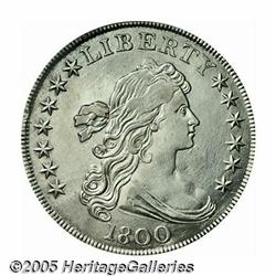 1800 S$1 --Damaged, Tooled, Cleaned--ANACS. AU De