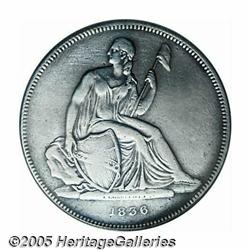 1836 PS$1 Name on Base, Judd-60 Original, Pollock