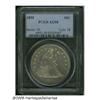 Image 3 : 1855 S$1 AU58 PCGS. An above average strike with 