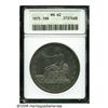 Image 3 : 1875 T$1 MS62 ANACS. Rich gray-blue patina with a