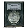 Image 1 : 1876-S T$1 MS62 PCGS. Breen-5802. Type One Obvers