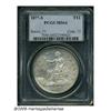 Image 3 : 1877-S T$1 MS64 PCGS. Lustrous and very sharply s