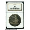Image 1 : 1880 T$1 PR62 NGC. Only 1,987 pieces were struck 