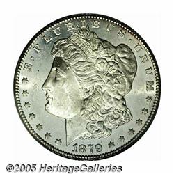 1879-CC S$1 MS63 Prooflike PCGS. A flashy, untone