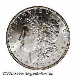 1880 S$1 MS66 NGC. Brilliant and attractive. The 