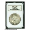 Image 1 : 1880-CC S$1 MS64 NGC. Sharply struck and highly l