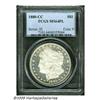 Image 1 : 1880-CC S$1 MS64 Prooflike PCGS. Sharply struck w
