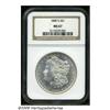Image 1 : 1880-S S$1 MS67 NGC. Sharply struck and lightly t