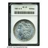 1881-O S$1 MS65 ANACS. Well struck with bright ch