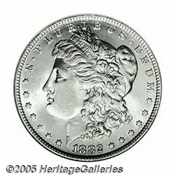 1882-O/S S$1 MS64 NGC. VAM-4. Top 100 Variety. Th