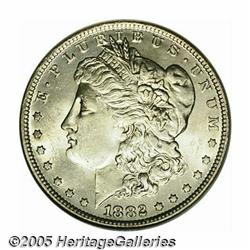 1882-O/S S$1 MS64 NGC. VAM-4. A Top 100 Variety. 